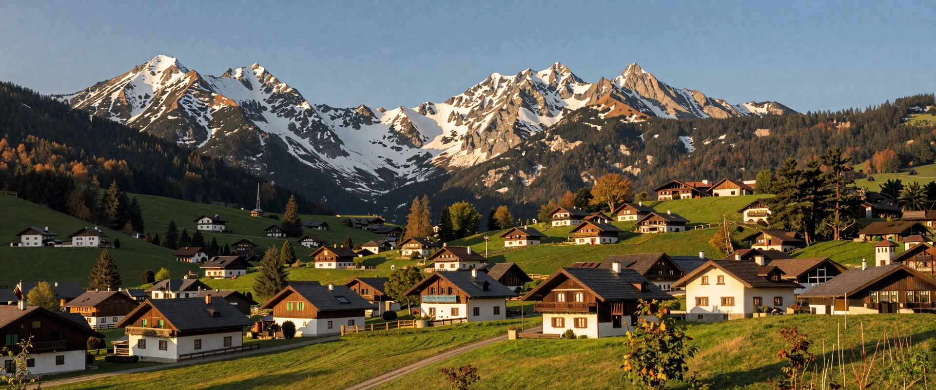 High Tatra mountains of Slovakia at golden hour - romantic backdrop for Slovakian women dating