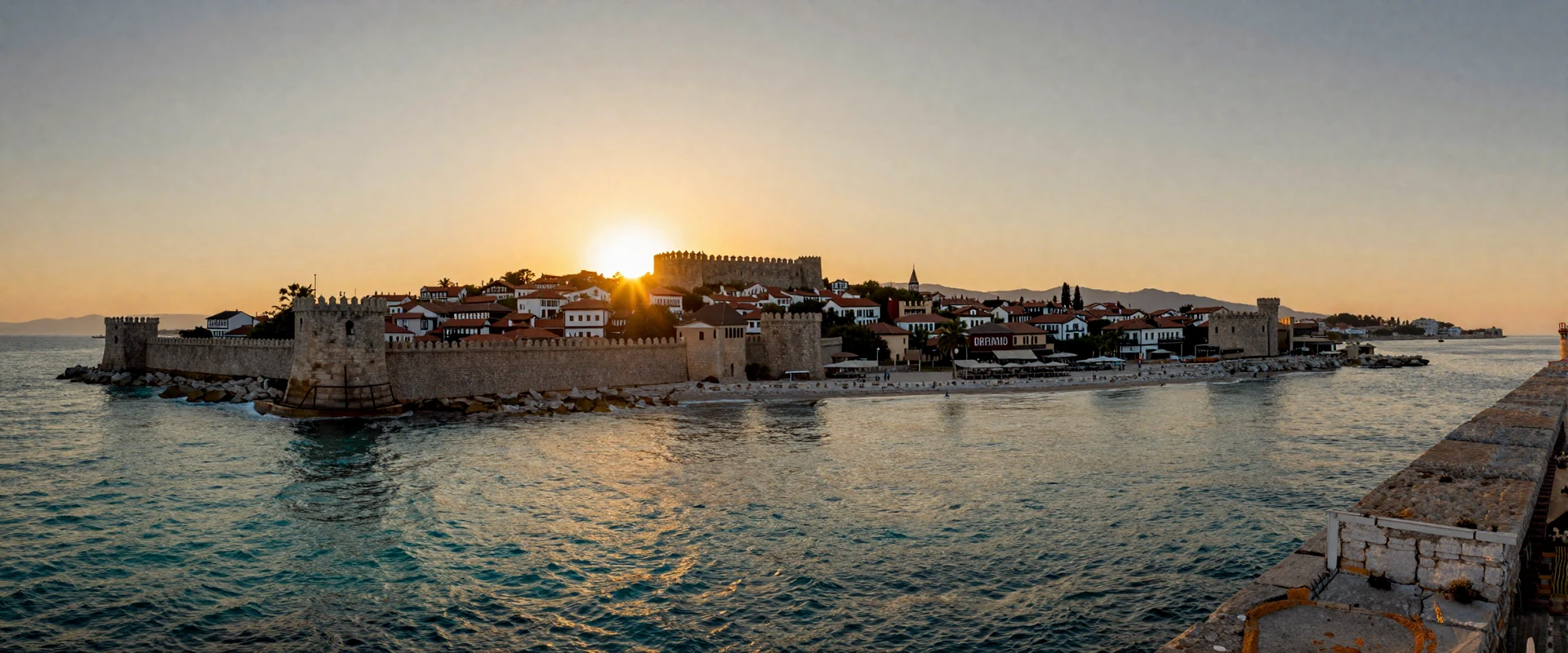 Bulgarian Black Sea coast at sunset - romantic backdrop for Bulgarian women dating
